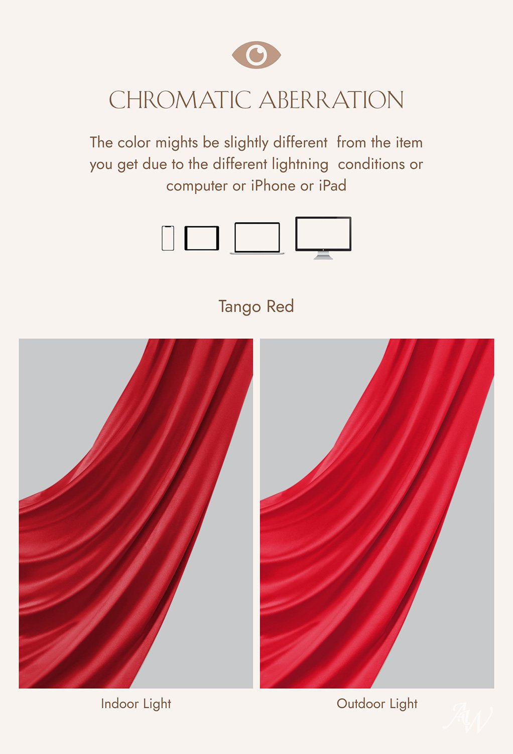 AW Meggie Tango Red Satin Charmeuse Bridesmaid Dresses image7